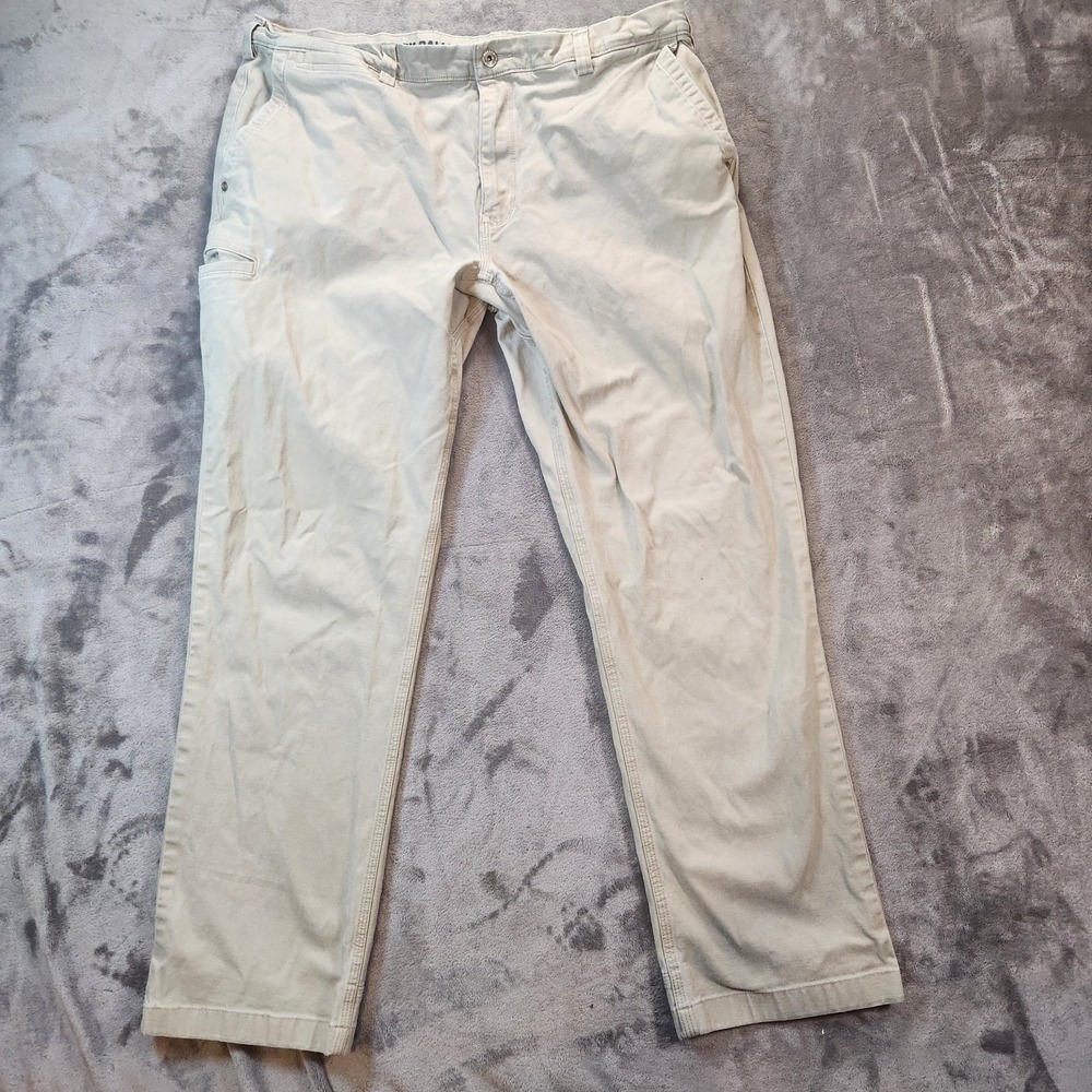 Duluth‎ Pants Mens 38x32 Beige Flex Ballroom Khali Utility Work